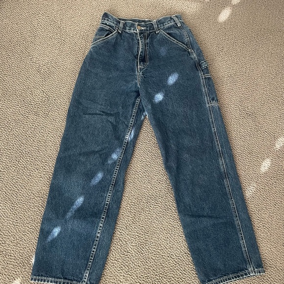 brandy melville high waisted baggy jeans - Picture 2 of 3